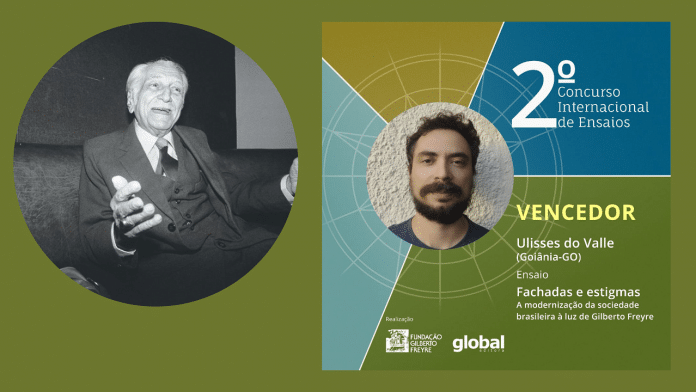 Pesquisador Ulisses do Valle vence o 2° Concurso Internacional de Ensaios – Prêmio Gilberto Freyre 2022-2023