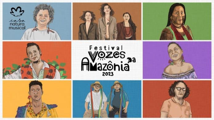 Festival Vozes da Amazônia na Casa Natura Musical