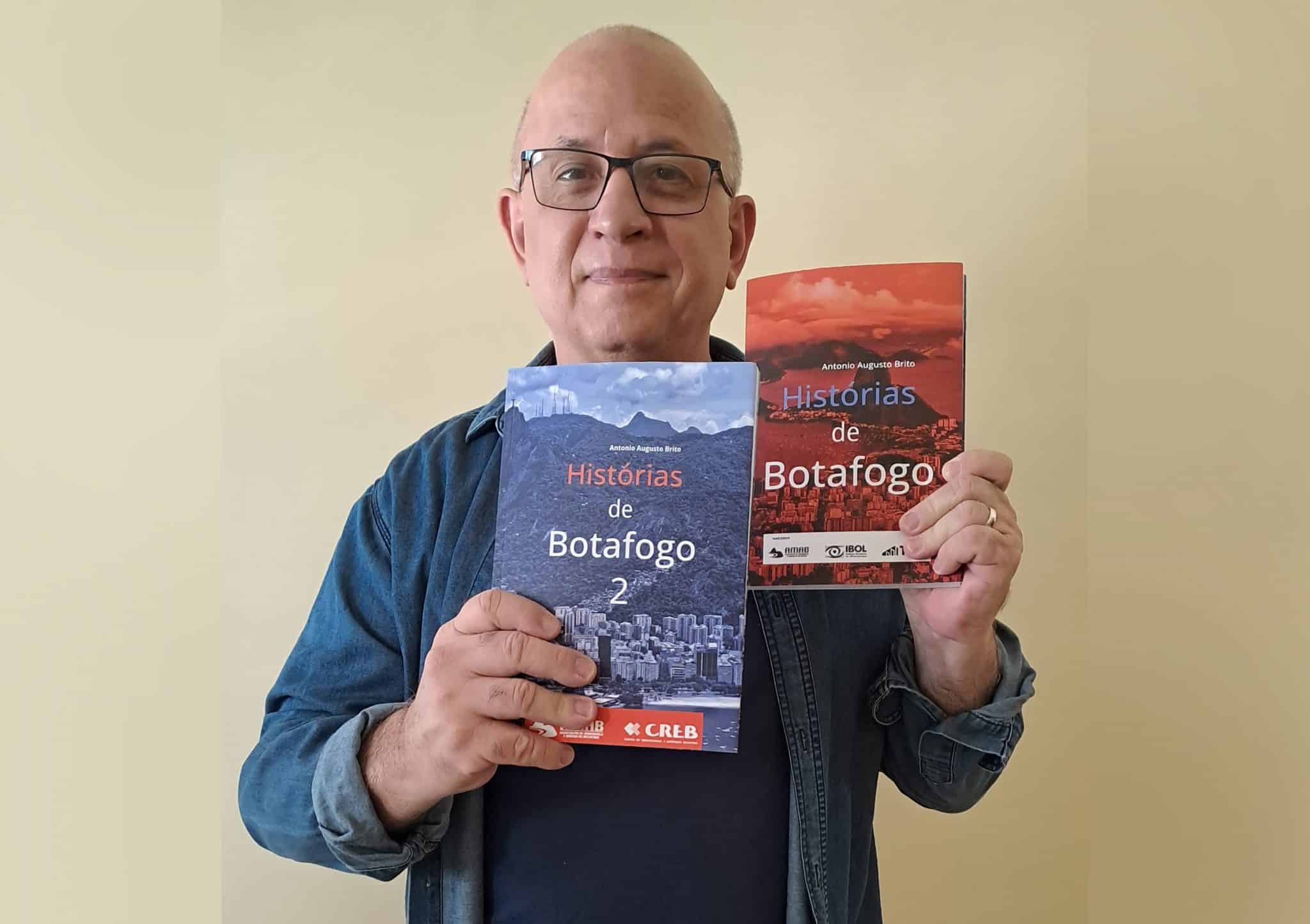 revistaprosaversoearte.com - O jornalista Antonio Augusto Brito lança 'Histórias de Botafogo 2'