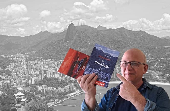 O jornalista Antonio Augusto Brito lança ‘Histórias de Botafogo 2’