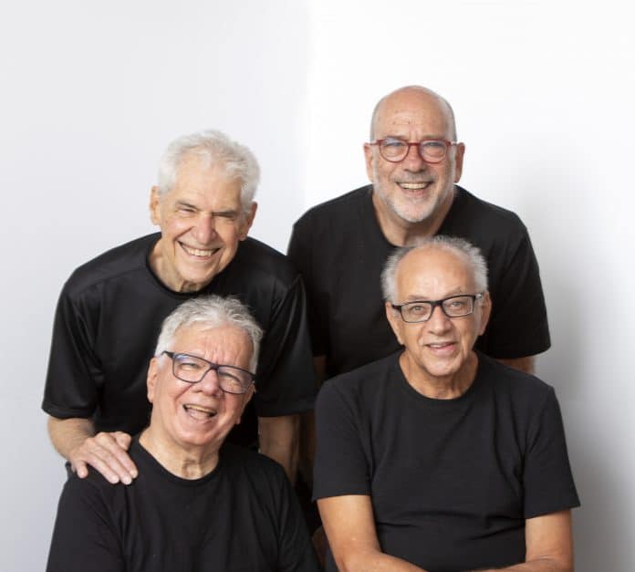 MPB4 – 60 anos de MPB: Seis décadas festejadas com novo álbum e show no Teatro Riachuelo