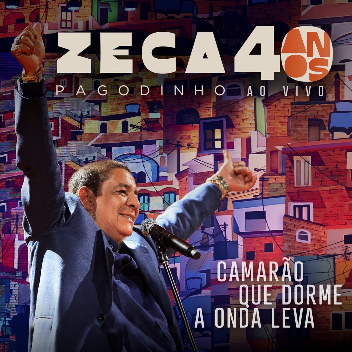 revistaprosaversoearte.com - Clássico 'Camarão que dorme a onda leva', é o segundo single do álbum 'Zeca Pagodinho - 40 Anos – Ao Vivo"