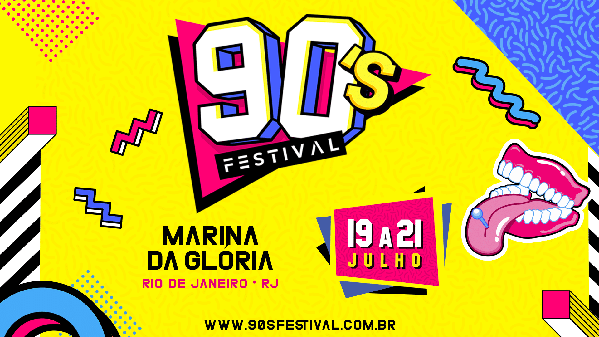 revistaprosaversoearte.com - 90´s Festival | Hits da década prometem agitar as três noites do evento que acontece na Marina da Glória.