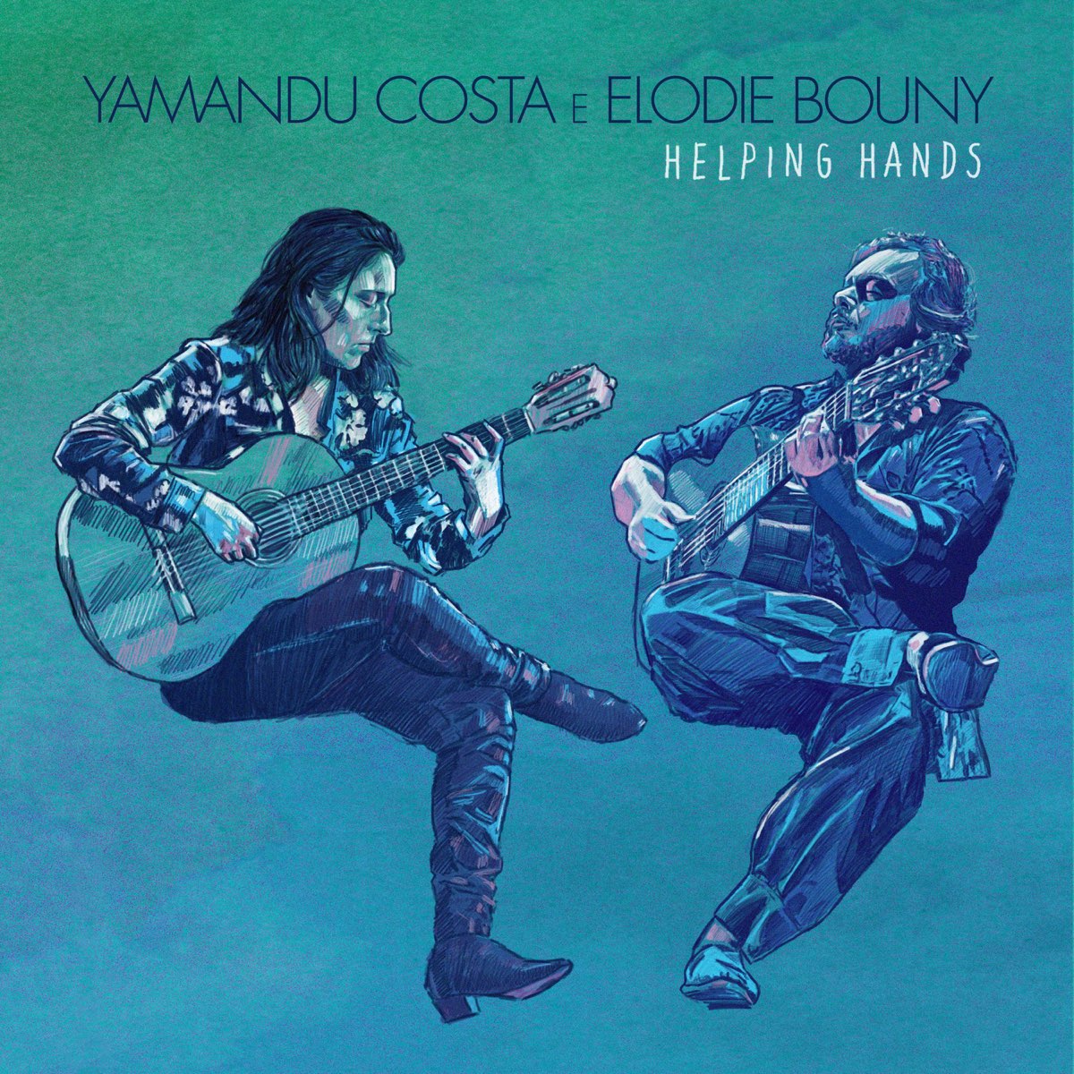 revistaprosaversoearte.com - Yamandu Costa e Elodie Bouny lançam álbum 'Helping Hands'