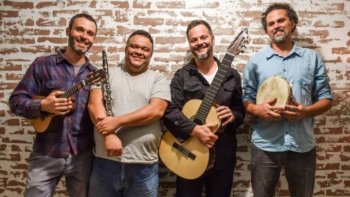 Araçá Quarteto se apresenta na Casa do Choro