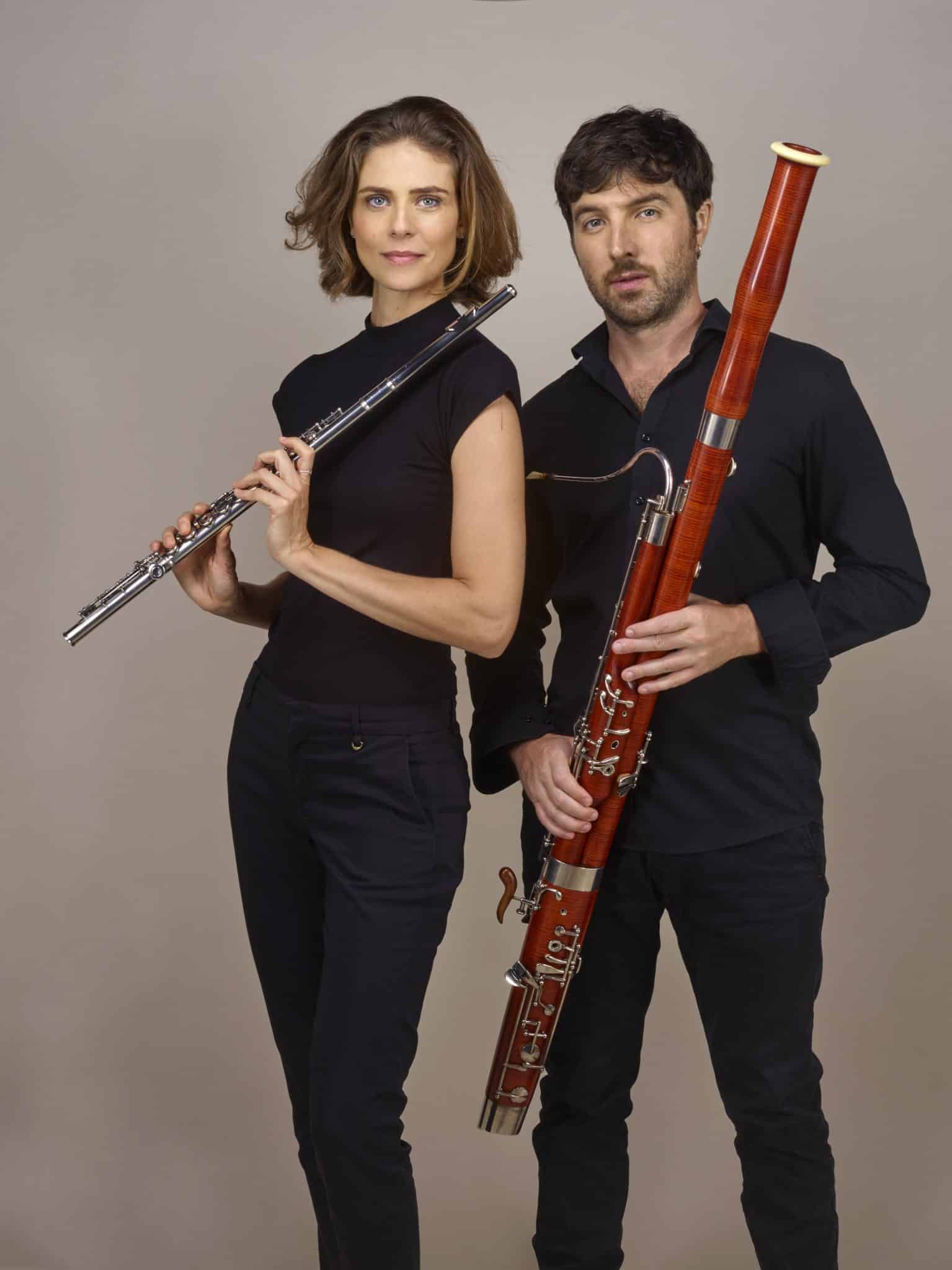 revistaprosaversoearte.com - Duo Ceccato e Béchemin - flauta e fagote se apresenta no Espaço Guiomar Novaes