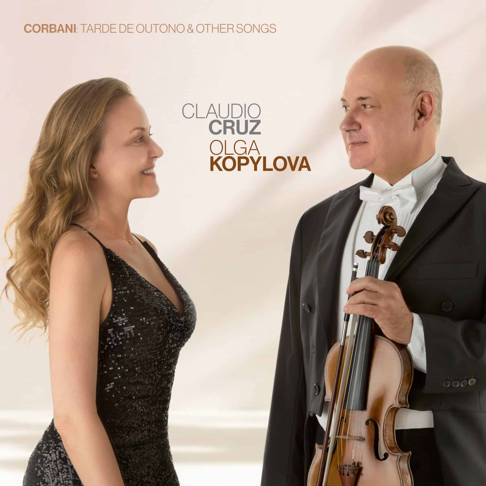 revistaprosaversoearte.com - Álbum 'Corbani: Tarde de Outono & Other Songs' | Claudio Cruz e Olga Kopylova