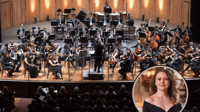 Orquestra Sinfônica Jovem do Rio de Janeiro e a pianista Olga Kopylova no Theatro Municipal do Rio de Janeiro