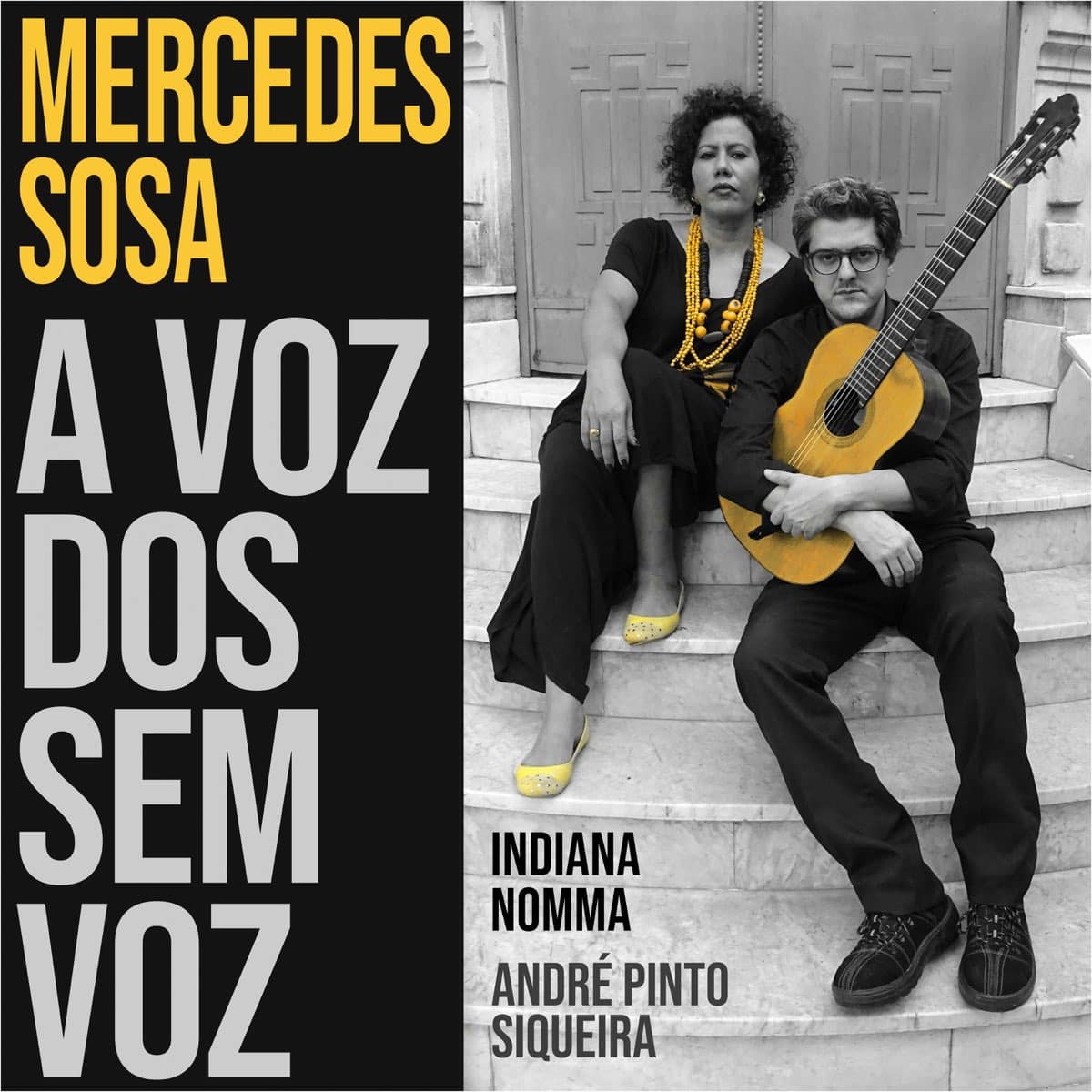 revistaprosaversoearte.com - Álbum 'Mercedes Sosa: A Voz Dos Sem Voz' |  Indiana Nomma e André Pinto Siqueira