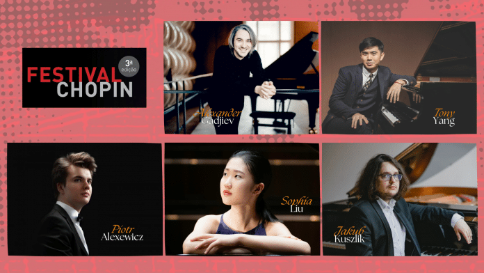 Festival Chopin | Cinco jovens pianistas tocam na 3ª edição