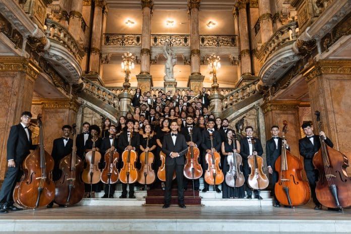 Dellarte | Orquestra Sinfônica Jovem Maciuccia Iacovino no Theatro Municipal do Rio de Janeiro