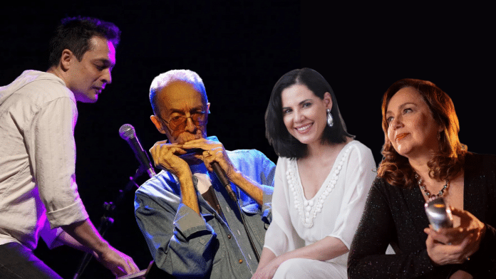 Show ‘Estamos aí’ com Rildo Hora, Jane Duboc, Márcia Tauil e Misael da Hora