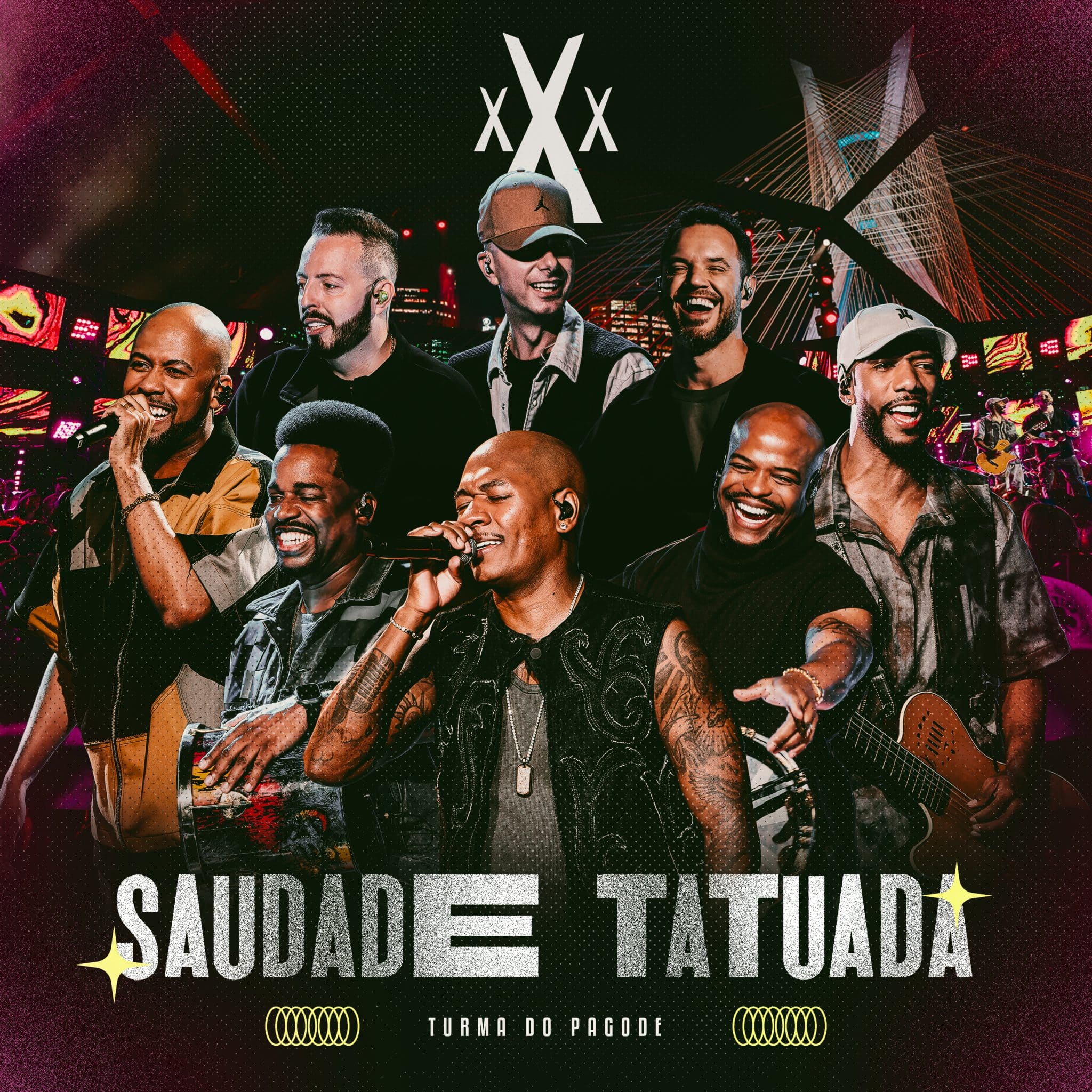 revistaprosaversoearte.com - Turma do Pagode lança single e clipe 'Saudade Tatuada'