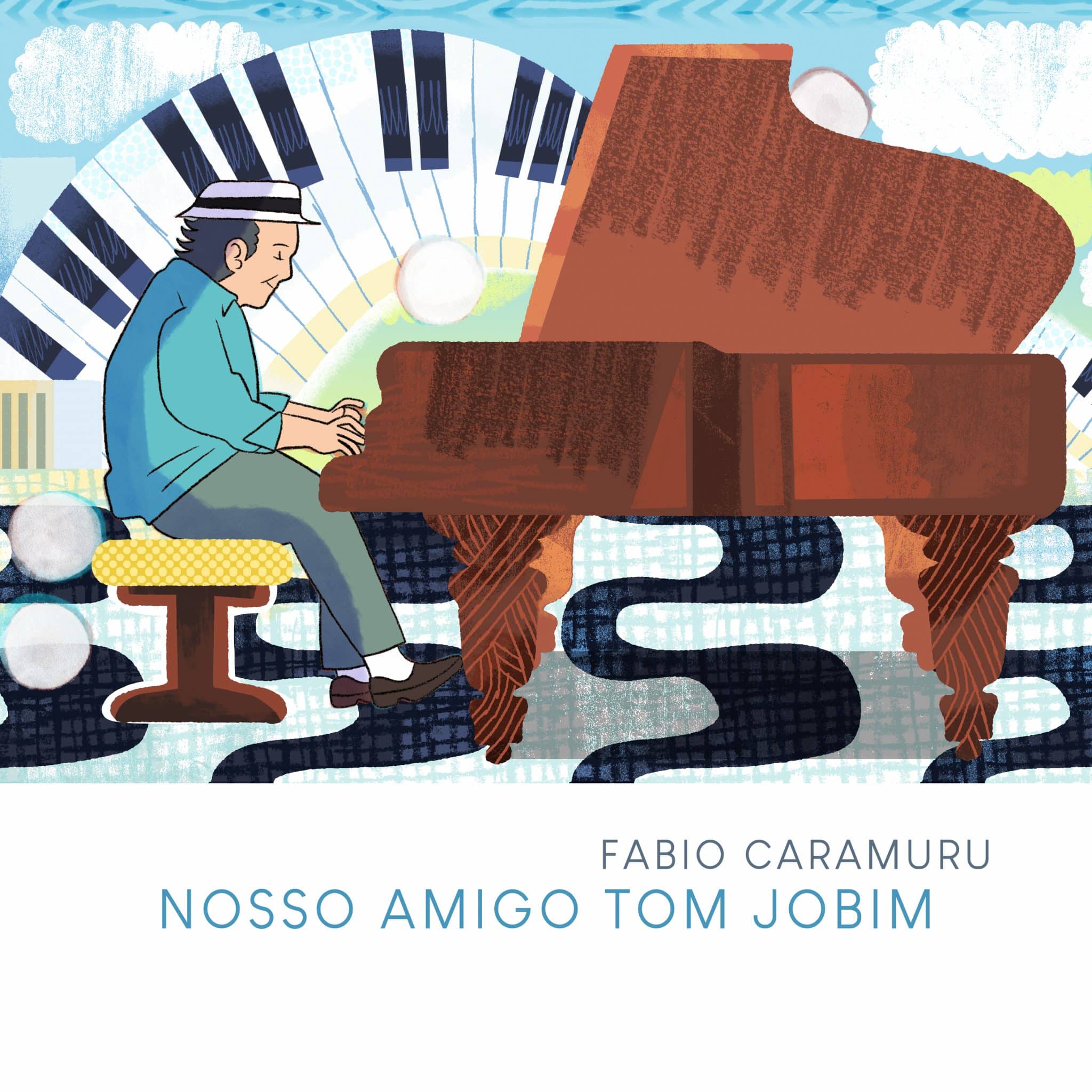 revistaprosaversoearte.com - Fabio Caramuru lança novo single em tributo a Tom Jobim, acompanhado de clipe animado