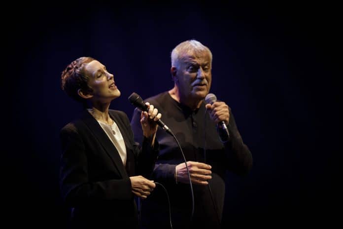 Stacey Kent e Danilo Caymmi no espetáculo “Um Tom Sobre Jobim” no Vivo Rio