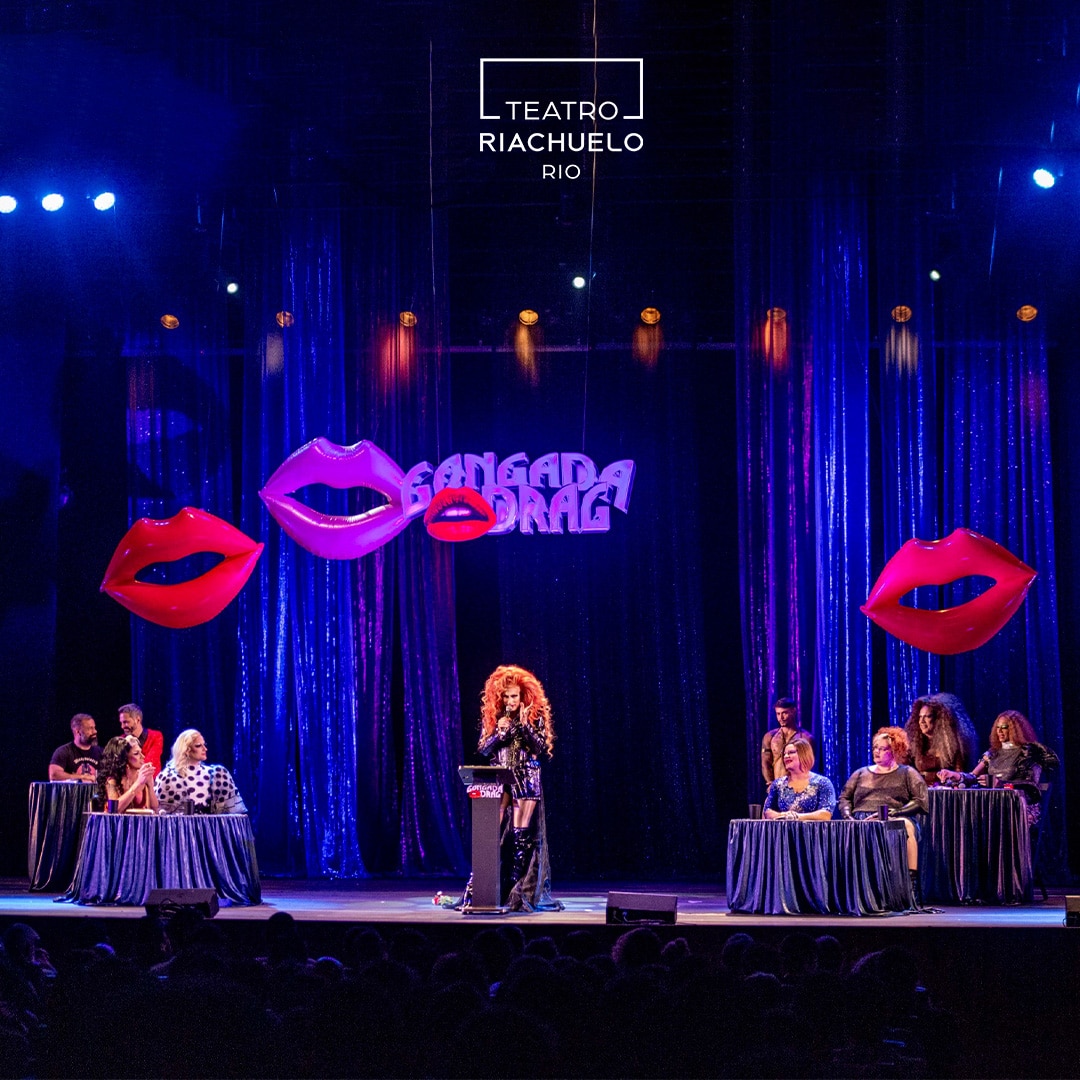 revistaprosaversoearte.com - Gongada Drag - Uma noite de humor e diversão no Teatro Riachuelo Rio