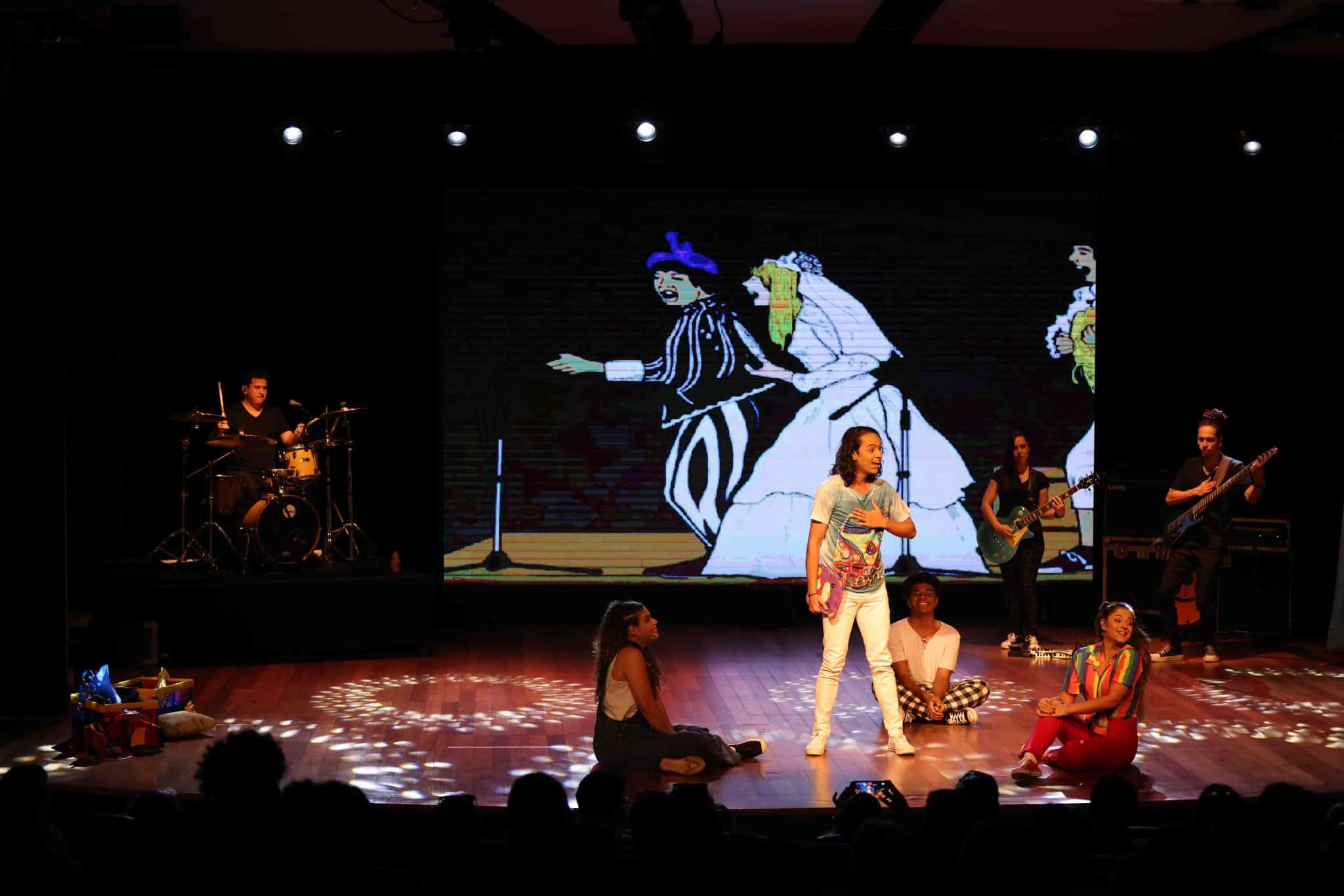 revistaprosaversoearte.com - Musical infantil “Rock para Crianças – O Palco Encantado do Rock no Brasil” no Teatro Fashion Mall