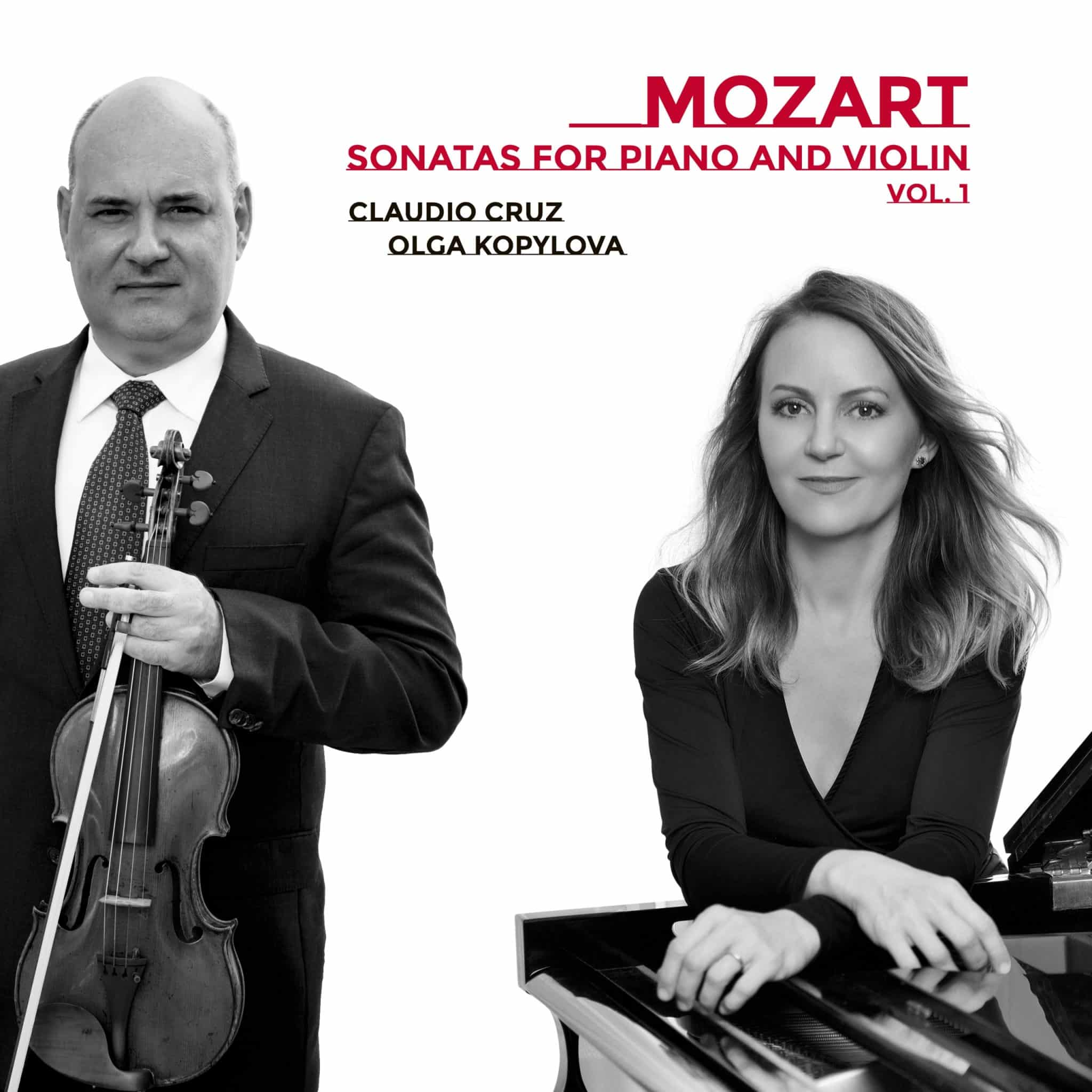 revistaprosaversoearte.com - Álbum 'Mozart: Sonatas for Piano and Violin, Vol. 1' | Claudio Cruz e Olga Kopylova