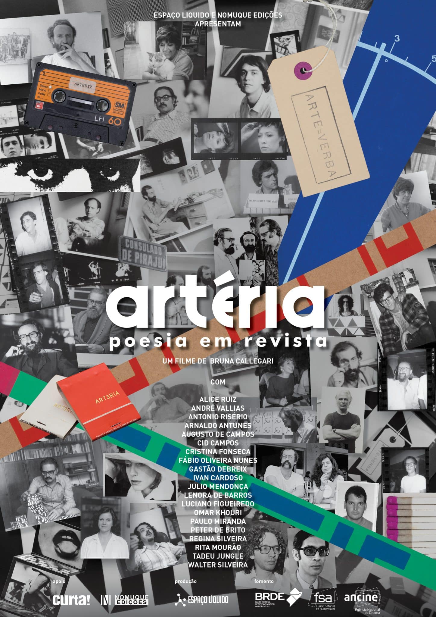 revistaprosaversoearte.com - Lançamento | Documentário 'Artéria: poesia em revista' e Revista Artéria #12, edição comemorativa de 50 anos