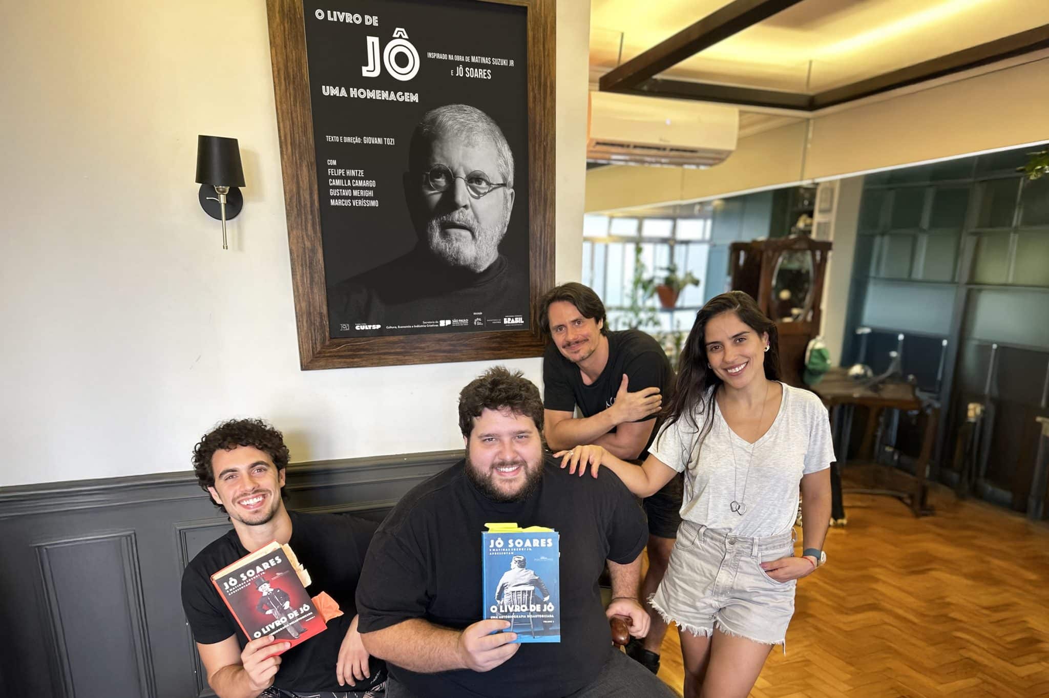 revistaprosaversoearte.com - Espetáculo inédito 'O Livro de Jô - uma homenagem' estreia em cidades de São Paulo